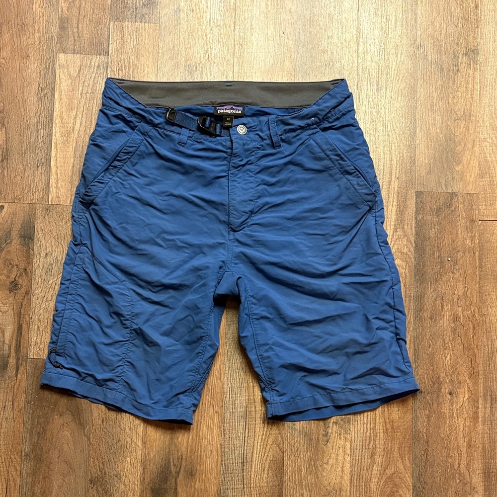 Patagonia Men's Deep Blue Athletic Shorts